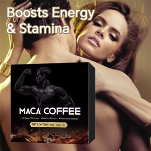 Produttore cinese sano caffè istantaneo a base di erbe per gli uomini vitalità forte energia di spinta del tè in bustine scatola di imballaggio - Product Image 2