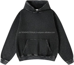 Hoodie personnalisable OEM, sweat à capuche pull-over par Waseem Impex, hoodies en molleton de coton uni de haute qualité pour hommes et femmes - Product Image 1