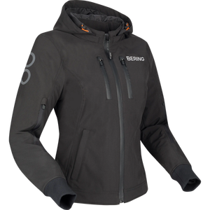Mujeres Kerby Touring/Offroad Softshell Adventure/Enduro impermeable 4 estaciones moto textil Sudadera con capucha chaqueta/Chaqueta CE protectores - Product Image 1