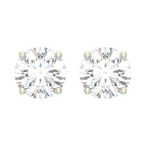 Boucles d'oreilles en argent sterling 925 de qualité supérieure pour femmes et filles, or 14 carats et diamant avec saphir taille princesse, forme goutte d'eau - Product Image 1