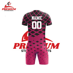 Venta al por mayor logotipo personalizado de alta calidad ropa deportiva transpirable fútbol Jersey fútbol desgaste uniforme conjunto - Product Image 2
