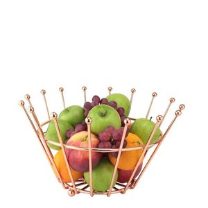 Brass Kitchen Storage Rack <b>Baskets</b> Set Wedding <b>Shower</b> Holder Containers Cabinets Food Storage - Product Image 1