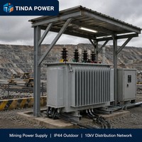Transformateur de distribution triphasé immergé dans l'huile IEC CE 200 kVA 10 kV 11 kV pour sous-station de réseau électrique