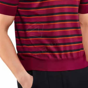 Golf pour hommes de haute qualité pour Polo T-Shirt Nouveau design personnalisé en tissu tricoté à motif solide Pakistan Fabriqué en style uni - Product Image 6