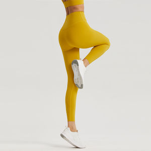 กางเกงเลกกิ้งเอวสูงสำหรับผู้หญิงกางเกงฟิตเนสเล่นกีฬาโยคะสำหรับผู้หญิง - Product Image 5