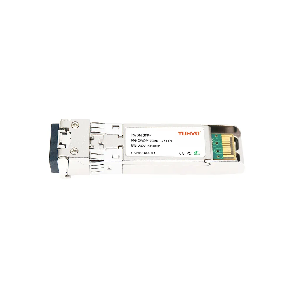 C18 10G DWDM 1563.05nm SFP + Módulo 40km DDM DWDM-SFP10G-1563-05 Transceptor LC SMF dúplex