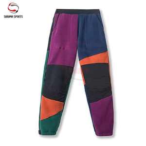 Pantalons de survêtement en toile décontractés de haute qualité à bas prix, impression de logo personnalisée, taille personnalisée, pantalons d'hiver lavés avec logo, pantalons pour hommes - Product Image 4