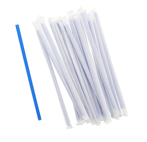 Pajitas envueltas en papel para bebidas, pajitas de plástico para beber PP rectas coloridas, la mejor venta, pajitas populares de Vietnam - Product Image 3