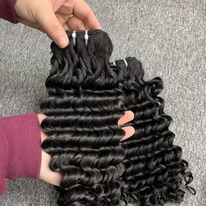 2023 vente chaude trame vague d'eau perruques de cheveux humains femmes noires avec crépus droite Jerry Curl vague naturelle crépus Curl Styles - Product Image 6