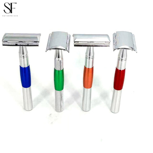 Double Edge Razor for <b>Men</b> Shaving Face Razor Blades Shaving Eco Friendly Safety Razor - Product Image 6