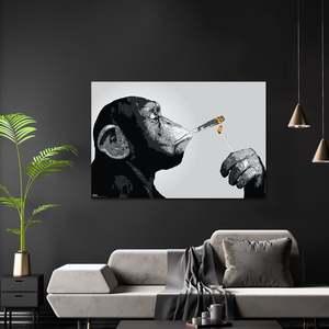 Póster Steez Monkey Joint Time, Diseño en Papel Resistente para Decoración de Paredes - Product Image 3