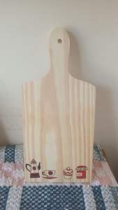 Planche à découper en métal religieux plaqué or en gros, blocs à découper de cuisine conviviaux pour la viande, le fromage, le pain, les légumes - Product Image 3