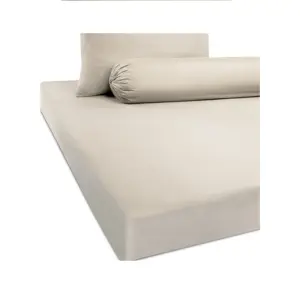 Highly Recommended Premium Hotel Grade Quality Microfiber Super Single-Size Fitted Bed Sheet Soft And Smooth Texture Feeling