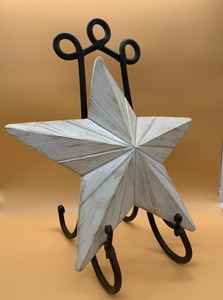 Christmas <b>Wooden</b> Hanging <b>Star</b> for Christmas Ornaments Decor - Product Image 2