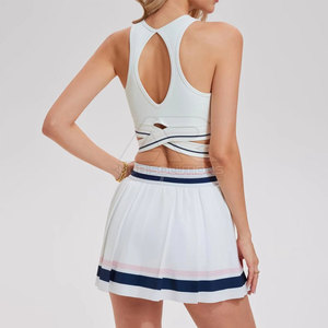 Conjunto Deportivo de Moda para Mujer, Falda Corta Informal para Pickleball, con Cintura Cómoda, para Deportes al Aire Libre y Fitness - Product Image 4