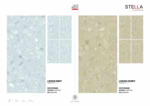 Carreaux de sol en porcelaine design 600x1200mm, finition pierre naturelle, revêtement de sol résidentiel haut de gamme - Product Image 2