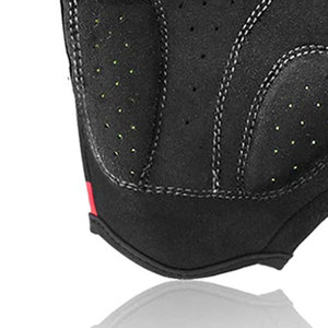 Unisex blanco verano medio dedo carretera bicicleta montar antideslizante resistente al desgaste transpirable elástico carretera ciclismo guantes - Product Image 6