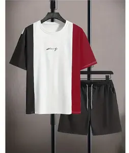 Novo 2024 atacado roupas esportivas masculinas camisa de verão conjunto curto estilo único camisa masculina conjuntos curtos roupas masculinas uniformes de basquete