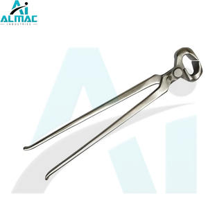 Herramientas de herrador ALMAC, pinzas de pezuña semiredondas, herramientas de herrador semiredondas de 12 ", pinzas de pezuña de caballo, instrumentos veterinarios semiredondos - Product Image 2