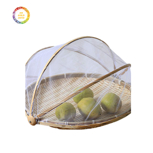 Venta al por mayor de alta calidad, cesta de bambú para aventar, cubierta de red hecha a mano, estilo clásico, producto duradero, proveedor de Vietnam, Exportación a granel - Product Image 4