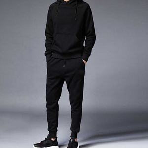 Vente en gros Ensemble de course d'automne de haute qualité Pantalon de survêtement à capuche à manches longues pour hommes Vêtements de sport Fitness Survêtement pour homme - Product Image 5