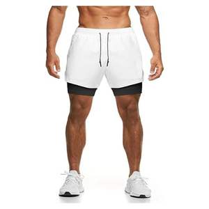 5 pouces Active Wear Mesh Shorts Trend's Hommes High Street Respirant 100% Polyester Séchage Rapide Gym Équipement Athlétique Personnalisé - Product Image 3