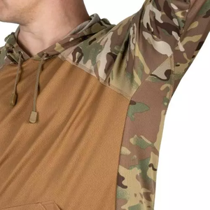 Chemise d'été légère à manches raglan avec tissu respirant et coupe extensible "SERPENS" - CAMO - Product Image 3