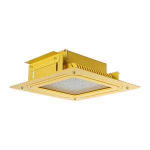 Luminaria LED para Techo a Prueba de Explosiones de 60W IP67, Iluminación Resistente a Explosiones ZONA 1 / ZONA 21, Aleación de Aluminio Documentada T4, Regulable, Ra80 - Product Image 1