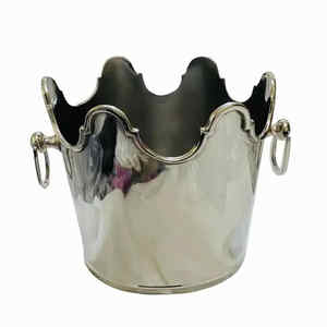 Low Price Handcrafted Stainless Steel Ice Bucket Insulated Longer Retention 5L Capacity Easy Clean Premium <b>Drink</b> Accessory for - Product Image 1