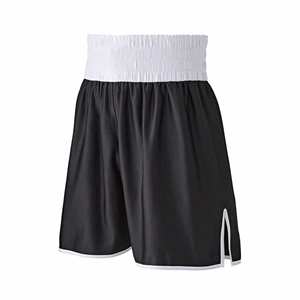 High Street Hommes Personnalisé 100% Polyester Short De Boxe Solide Taille Élastique Brodé Décoration Tricoté OEM Service - Product Image 4