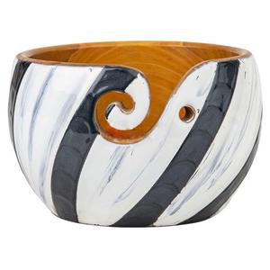 Cuenco de Hilo de Madera de Lujo Ecológico de Último Diseño, Artículo Decorativo para el Hogar de Alta Calidad, Hecho con Madera de Mango, Pino, Sheesham y Acacia, 7x5 - Product Image 2