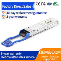 Module émetteur-récepteur fibre optique YTOPTO CQP-3140G-LR4 40 Gbit/s QSFP+ LR4 10 km 1310 nm SMF Duplex LC DDM pour centres de données IA et IP