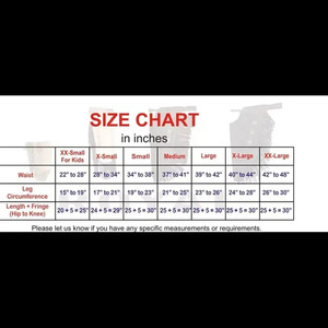 Chất Lượng Cao Da Phương Tây Chinks / Chaps Mềm Bền Bull Cưỡi & Đường Mòn Cưỡi Bánh Rodeo Chân Bảo Vệ - Product Image 6