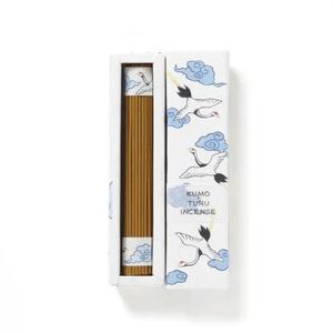 Incienso de Bambú con Diseño de Grulla Kosaido, Recuerdo de Kioto, Aromaterapia y Relajación, 40 Piezas, Soporte para Incienso Zen, Regalo - Product Image 1