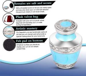 Fabricant leader d'urnes de crémation de petite conception de tourbillon de qualité supérieure sur une demande énorme - Product Image 4