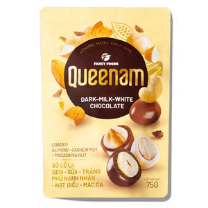 Chocolate con Sabores HALAL 75G, Mezcla de Frutos Secos Recubiertos de Chocolate, Almendras, Anacardos, Nueces de Macadamia, Refrigerios Sólidos - Product Image 1