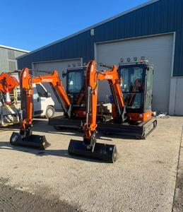 Excavadora de 3,5 toneladas, entrega rápida, motor Kubota, excavadora sobre orugas, Mini embolsadora, uso doméstico para granja, 1 2 toneladas, Euro 5 CE... - Product Image 6