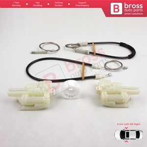 ชุดซ่อมมอเตอร์กระจกหน้าต่าง BWR5219 ด้านหน้าซ้ายหรือขวา สำหรับรถยนต์ซีรีส์ 3 รุ่น E90 E91 ปี 2004-2012 แบบ 4/5 ประตู 51337140587 51337140588 - Product Image 4