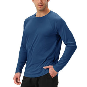 Matériel de qualité supérieure fabriqué nouveauté hommes Rash Guard à vendre/prix raisonnables Style Unique hommes Polyester Spandex Rash Guard - Product Image 3