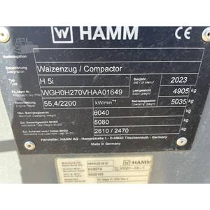 Trituradora Vertical Móvil Hamm H5I 2023 en Nueva Condición - Product Image 2