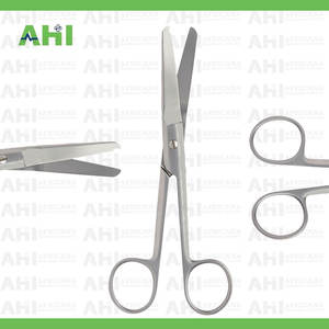 Ciseaux Fergusson manuels de haute qualité, plats et inclinés, 180 mm de long, en acier chirurgical inoxydable, poignée ergonomique, fabrication au Pakistan, OEM - Product Image 3