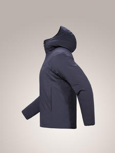Veste d'hiver de luxe essentielle, chaude et légère pour hommes Veste matelassée à fermeture éclair isolante entièrement personnalisée avec logo personnalisé - Product Image 6