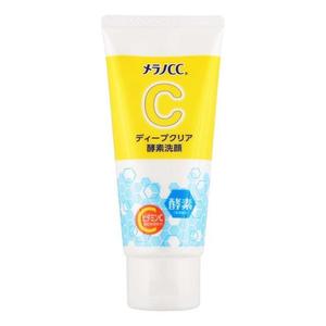 Fabriqué au Japon Rohto Melano CC Deep Clear Enzyme Face Wash 130g Soin du visage à l'enzyme, enrichi en vitamine C, pour des pores nettoyés et une peau éclatante, vente en gros - Product Image 1