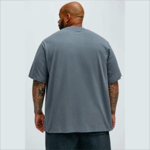 Best Wholesale Custom Thick Collar Stock Cotton Tshirt White Solid Box Blank Tee Men Black Boxy Fit T Shirt Cheap Price - Product Image 4