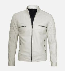 Chaqueta de cuero con capucha para hombre personalizada de alta calidad Chaqueta de cuero de moda al mejor precio hecha en Pakistán - Product Image 5