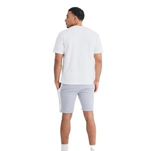Short homme en tissu French Terry, coupe slim, avec empiècements latéraux, pour l'été, tendance, de haute qualité, décontracté. - Product Image 5
