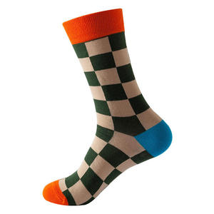 cotton blend <b>men</b> casual <b>socks</b> breathable durable classic colors everyday wear stylish comfortable wholesale athletic <b>socks</b> pack - Product Image 5