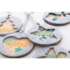 Adorno Navideño CreaFelt, Artículos Ecológicos para Decoraciones Festivas - Product Image 6