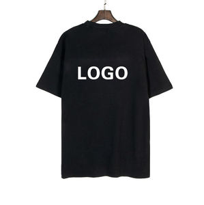 เสื้อยืดผ้าฝ้ายแขนสั้นสำหรับผู้ชายทรงพอดีตัวปกติเสื้อยืดผ้าฝ้าย100% พิมพ์ลายดิจิตอล - Product Image 3