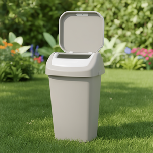Pattumiera (9Lt) couvercle basculant AURORA Tortora 8101386ACE - Product Image 3